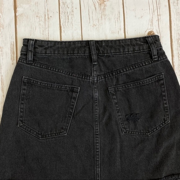 Free People Denim A-Line Skirt Size 26‎ - Picture 8 of 14